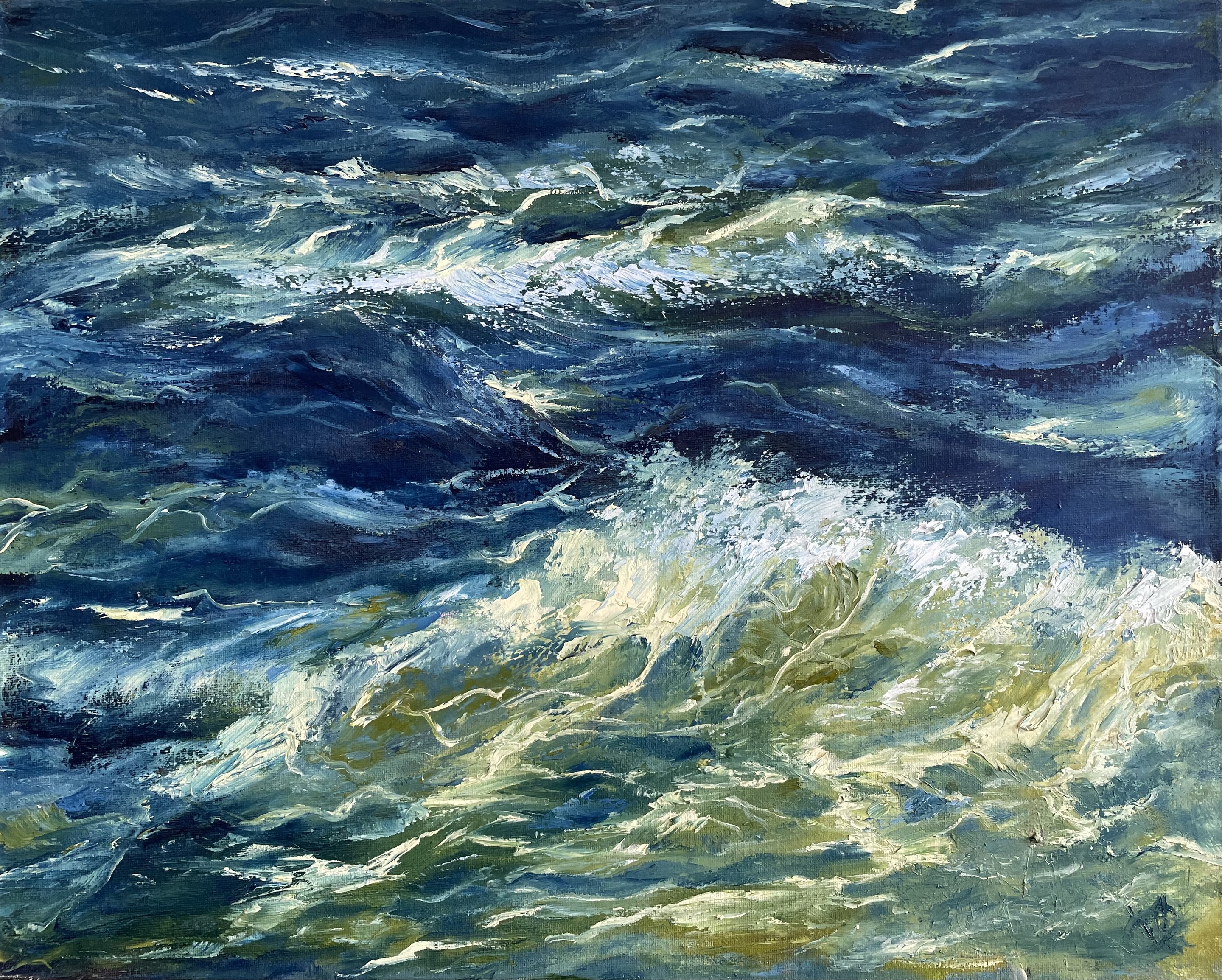 Mariam Qureshi, Sunkissed Waves Mariam Qureshi, Sunkissed Waves