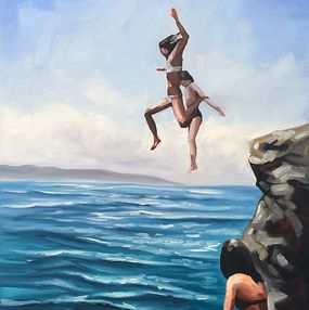 Painting, Summer Diving, Ger Da