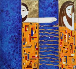 Pittura, Threads of fate, Diptych, Yulia Belasla