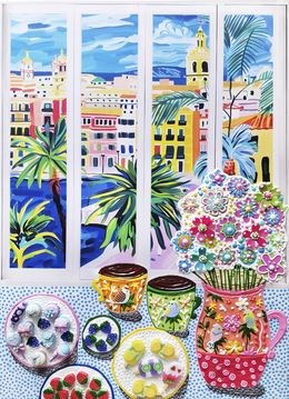 Pittura, Coffee with a view of Spain, Irina Bast