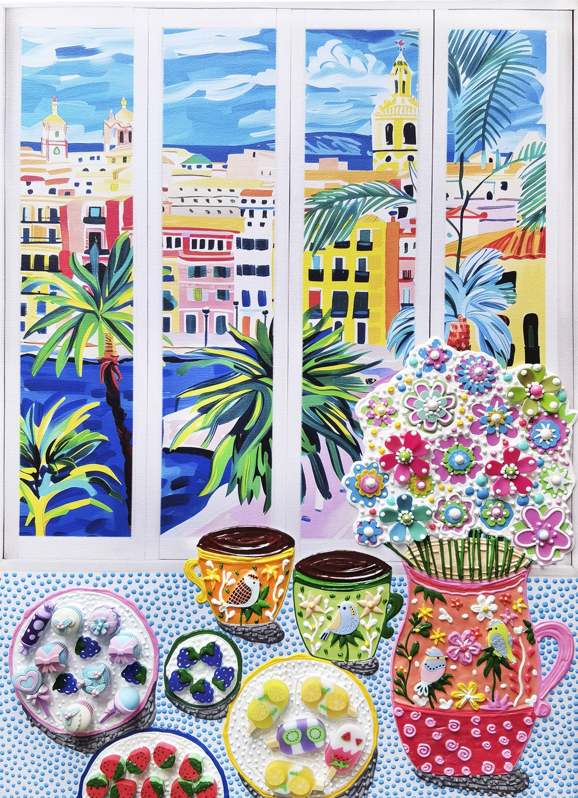 Irina Bast, Coffee with a view of Spain Irina Bast, Coffee with a view of Spain