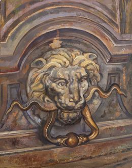 Pintura, Door knocker II, Benjamín Lafuente