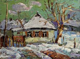 Pintura, Saturday Winter Day, Oksana Ivanyuk