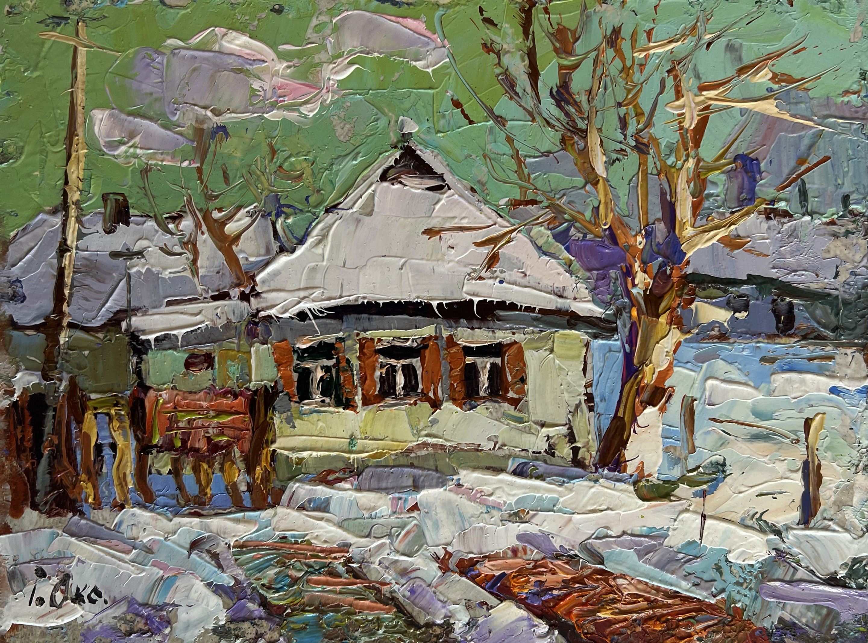 Oksana Ivanyuk, Saturday Winter Day Oksana Ivanyuk, Saturday Winter Day