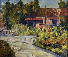 Peinture, Shadows in the Greenhouse, Peter Tovpev