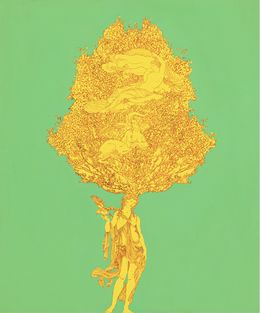 Pittura, L'albero del poeta / The Poet Tree, De Fillipi Fernando