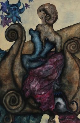 Fine Art Drawings, Scarlett, Florence Monange