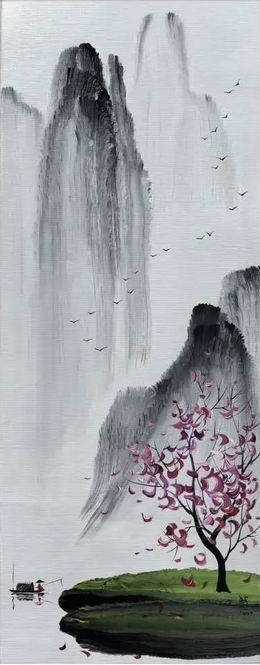 Pintura, Paysage chinois 717, Xiu