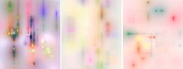 Peinture, Hesperides 003, Hesperides 004 and Hesperides 001, Abstract Painting. From The Series Hesper, Francisco Larios