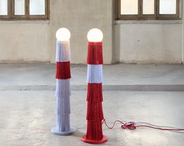 Design, Norigae No.3 and 4. Set of 2 Floor Lamps Light, WKND Lab