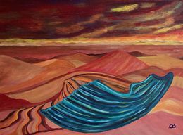 Pintura, Comme les plis et replis du désert, Christine Beloeuvre