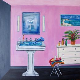 Pintura, La tête en vacances, Christine Beloeuvre