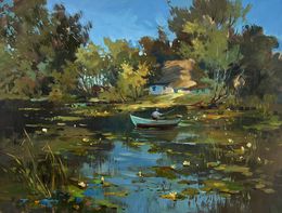 Peinture, Quiet Fishing, Suprunchuk Yuriy