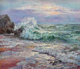 Painting, Seashore, Ashot Muradyan