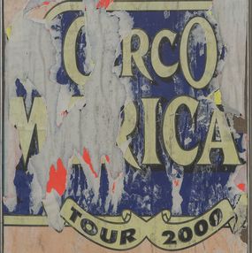 Dibujo, Circo America, Mimmo Rotella
