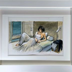 Pintura, Case originale de Bug livre 3 Page 9, Enki Bilal