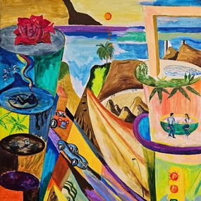 Peinture, Sin city, la ciudad del pecado, Victor Coll