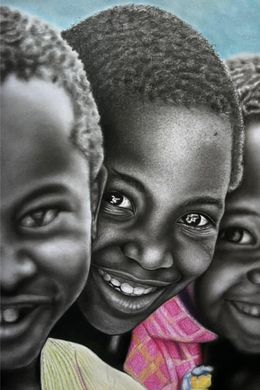 Pintura, Among Friends - Dreamers, Willard Mujuru