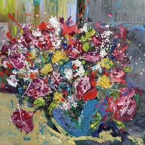 Peinture, Flowers for my daughter, Davit Danielyan