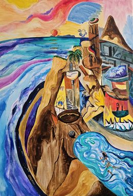 Peinture, El portal, Victor Coll