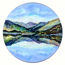 Peinture, Reflet du Vignemal, Aurelie Cholley