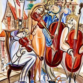 Painting, A Little Symphony of Prague, Kirill Postovit