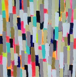 Painting, Pluie de liberté, Delphine Dessein