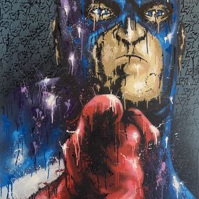 Painting, Captain America, Idem