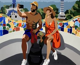 Peinture, Barcelone, Michel Das