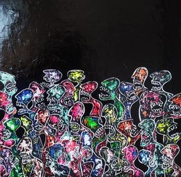 Peinture, Nématoïdes des plaines 24, Delphine Dessein