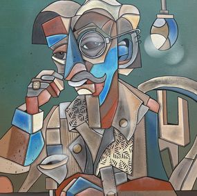 Painting, Échos d'une Nuit Éphémère, AKET
