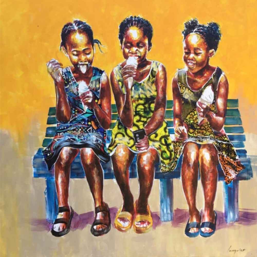 Barry Lungu, Sweet Friendship - Nicoleta Gallery Berlin, Germany Barry Lungu, Sweet Friendship - Nicoleta Gallery Berlin, Germany