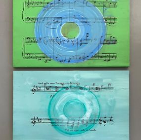Gemälde, Diptych: Andante and Gnomus, Sergio Bazan