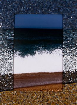 Fotografia, Break Point at Racepoint with Mosaic Frame, Natalie McGuire