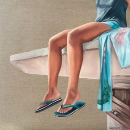 Pintura, The girl on the pier, Ger Da