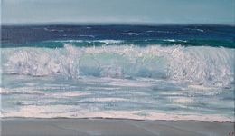 Pintura, Turquoise wave No5, Elena Petrova