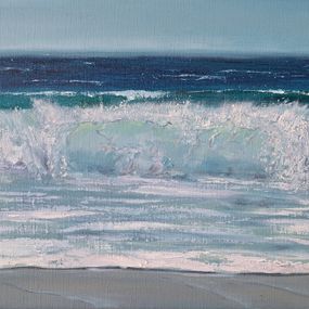 Painting, Turquoise wave No5, Elena Petrova