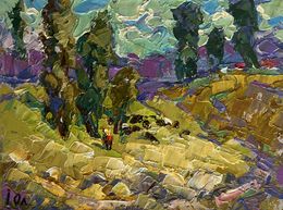 Peinture, Walking through the Valley, Ivanyuk Oleksiy