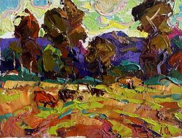 Peinture, On the Pasture, Ivanyuk Oleksiy