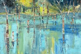 Pittura, Forest in the water, Natalia Korneeva (Natiko)