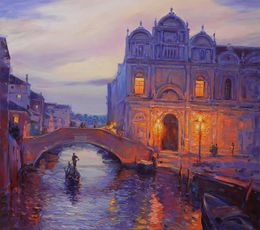 Peinture, Magic Venice, Alisa Onipchenko-Cherniakovska