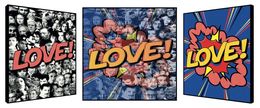 Painting, Love For Everyone, Patrick Rubinstein