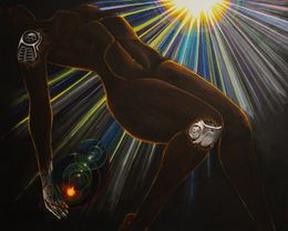 Painting, The Rise of Genesis, Teooart.N