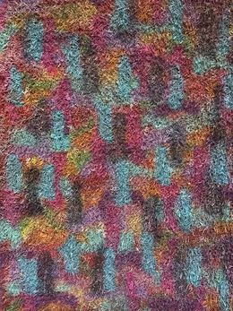 Painting, L’herbe est plus verte chez les autres .. jusqu’à qu’on découvre que c’est du gazon artificiel, Nathanael Koffi