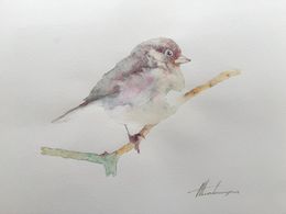 Pittura, Rose-finch Bird, Artyom Abrahamyan