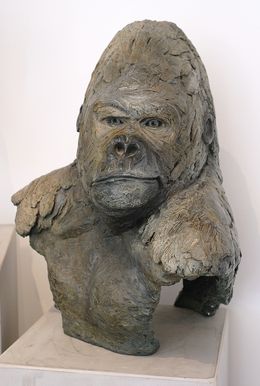 Sculpture, Jeune gorille, Isabelle Carabantes