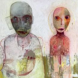 Gemälde, La Perte, Virginie Michel
