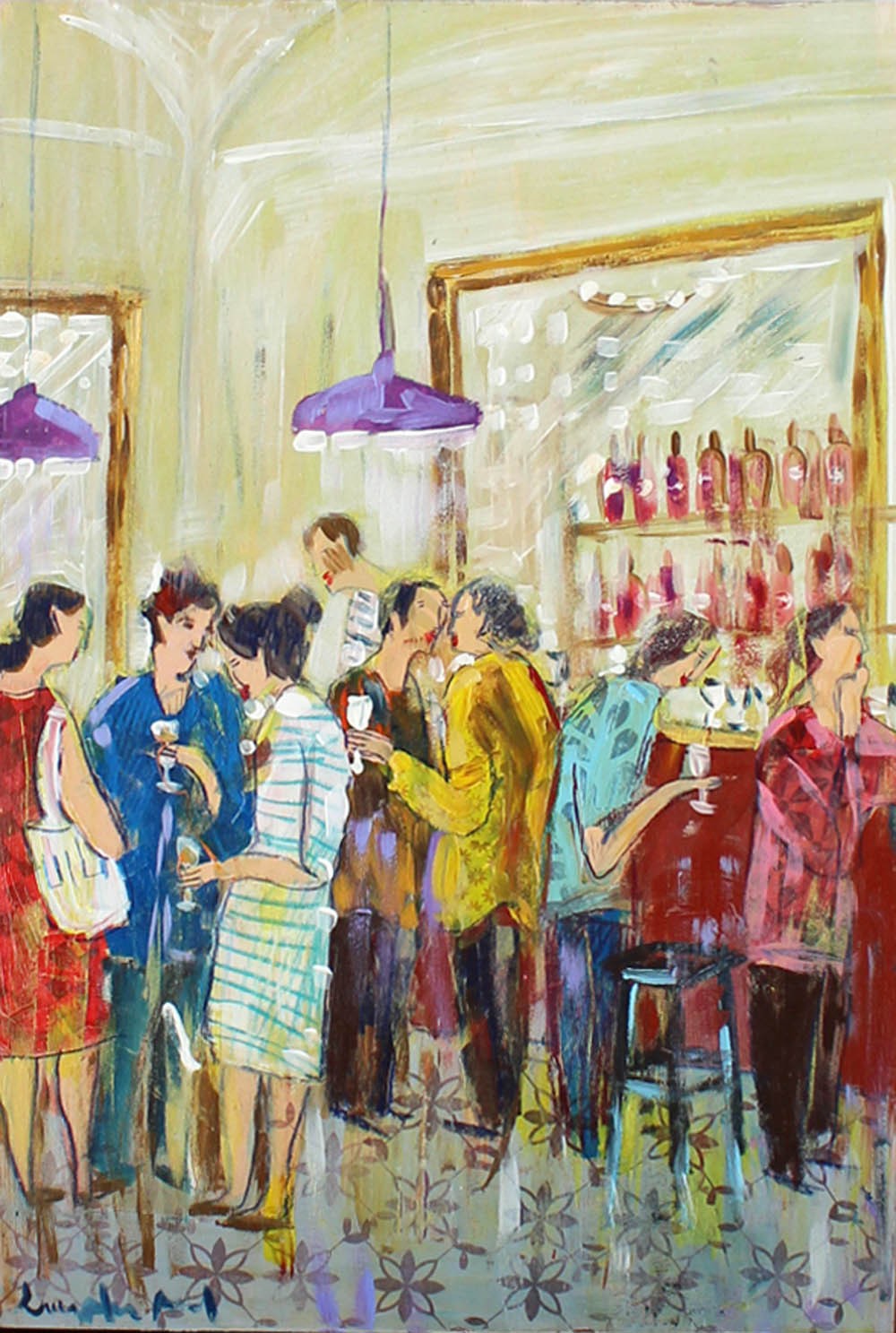 Lourdes Ral, Un apérol à Milano Lourdes Ral, Un apérol à Milano