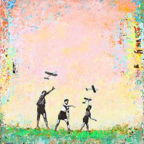 Peinture, Les 3 planeurs, Jean-Philippe Berger