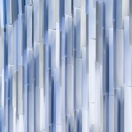 Photography, Pastellisation en bleu, Alain Boccard